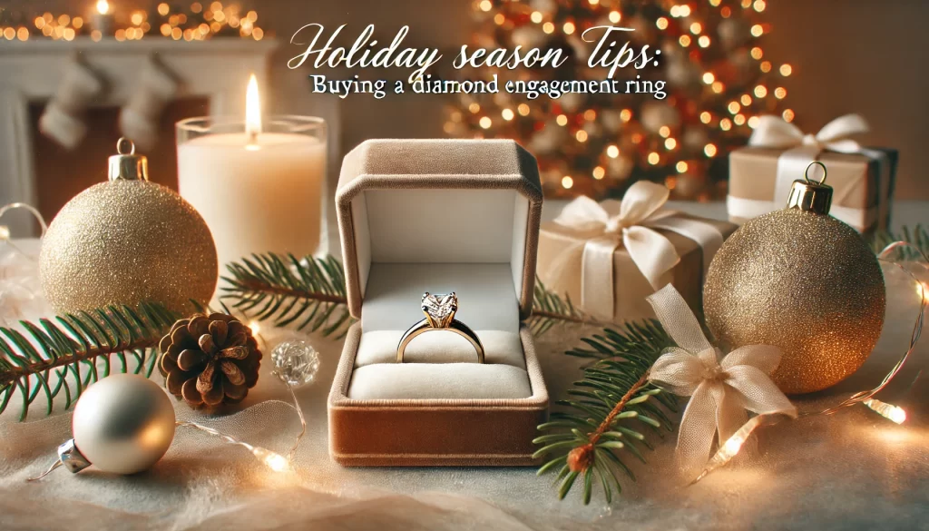 Holiday Season Tips for Buying a Diamond Engagement Ring